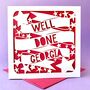 Personalised Well Done Stars Card, thumbnail 1 of 4