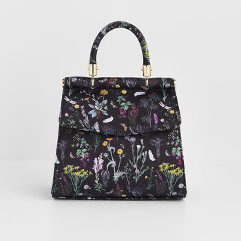 Wilderness Black Mini Top Handle Tote, 4 of 8