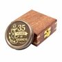 Personalised Three Inches 35th Birthday 100 Year Calendar Compass, thumbnail 1 of 12