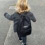 Personalised Name And Design Unisex Mini Backpack, thumbnail 9 of 12