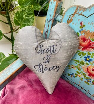 Silk Anniversary Heart, 11 of 11