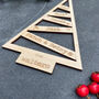 Personalised 3mm Birch Christmas Tree Decoration, thumbnail 3 of 3