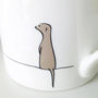 Meerkat Mug, Fine Bone China, thumbnail 3 of 5