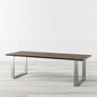 Holborn U Shaped Stainless Steel Dining Table, thumbnail 1 of 3