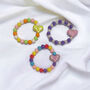 Kid's Sweet Heart Beaded Bracelet, thumbnail 1 of 4