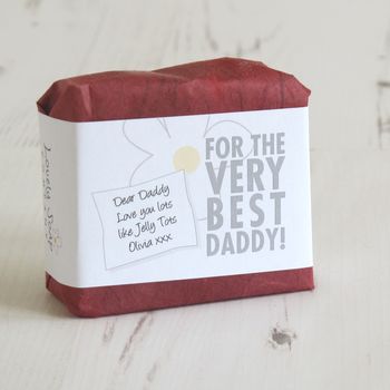 Personalised Best Daddy Soap, 3 of 8