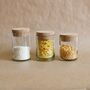 Set Of Three Storage Jars Made From Wine Bottles, thumbnail 3 of 6