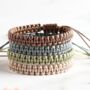 Handwoven Flat Friendship Bracelet, thumbnail 4 of 8