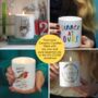 Melting Hearts Y2k Ceramic Candle, Can Be Personalised, thumbnail 4 of 4