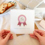 Luxury Personalised Best Mum In The World Mother's Day Card, thumbnail 2 of 2