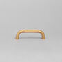 G Decor Satin Brass Solid Knurled T Bar Pull Handles, thumbnail 5 of 9