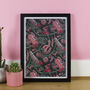 Clutching At Strawberries Art Print, thumbnail 1 of 2