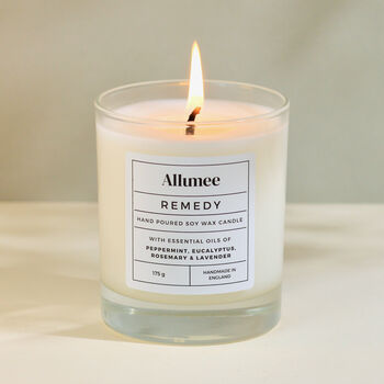 Handmade Remedy Soy Scented Candle Gift, 2 of 5
