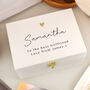 Personalised Gold Heart Memory Box, thumbnail 3 of 7