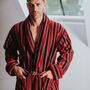 Men's Egyptian Cotton Dressing Gown Ely, thumbnail 8 of 10