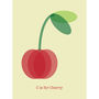 C Is For Cherry Art Print, thumbnail 2 of 2