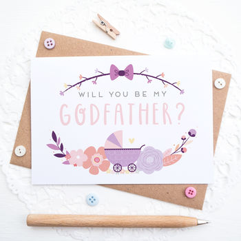 Will You Be My Godfather? Card, 9 of 12