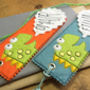 Personalised Happy Dinosaur Name Bookmark For Children, thumbnail 6 of 7
