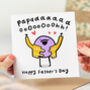'Papa Ooh' Father's Day Card, thumbnail 1 of 2