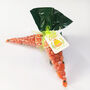 Jelly Bean Carrot Shaped Easter Treats With Gift Tag, thumbnail 1 of 2