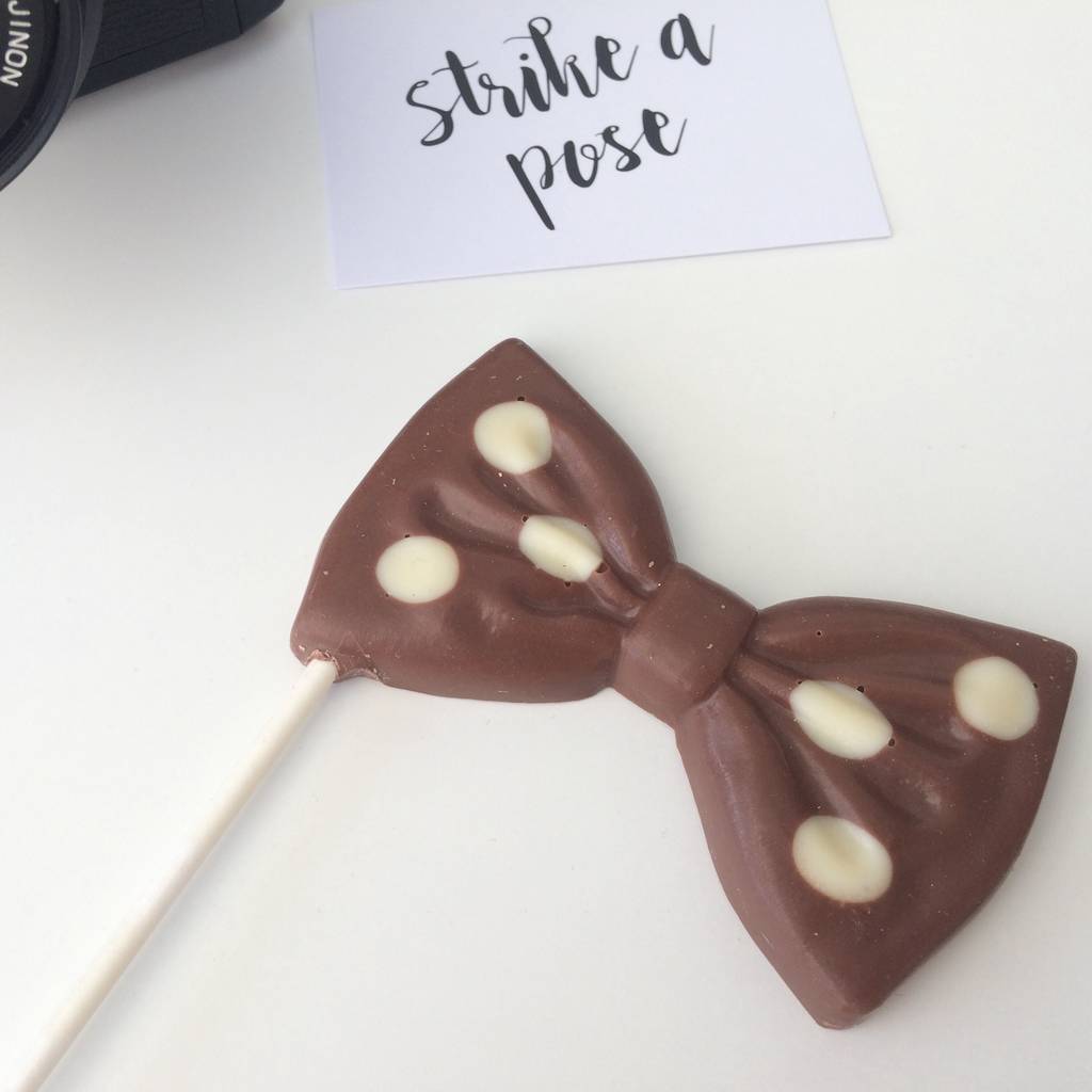 bow tie shaped candy