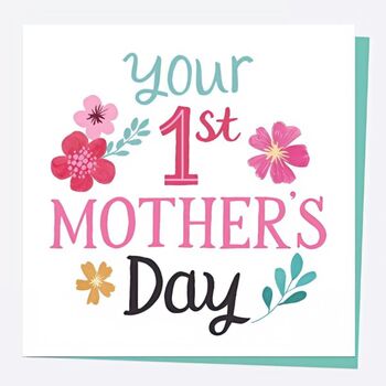 Happy First Mother's Day Flower Gift Set, 5 of 12