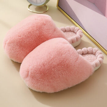 Super Fluffy Slippers With A Personalised Gift Bag, 5 of 6