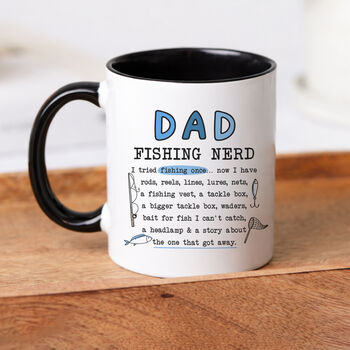 Personalised Grandad Mug, Golf Lover Gift, 8 of 11