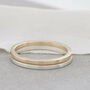 Plain Band Ring. 9ct Gold Stackable Ring, thumbnail 6 of 8