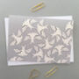 Pack Of Eight Bird Print Notecards, thumbnail 6 of 10