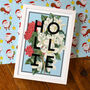 Personalised Floral Name Print, thumbnail 1 of 10