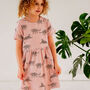 Leopard Print Children's Dress, thumbnail 3 of 5