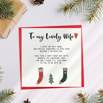 Boyfriend, Girlfriend, Wife, Husband Christmas Card, 4 of 7