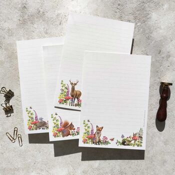 Woodland Animals Letter Writing Set, 3 of 10
