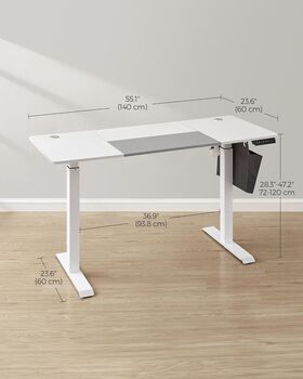 Electric Standing Desk Height Adjustable, 8 of 12