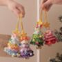 Handcrafted Crocheted Christmas Trees, thumbnail 4 of 7