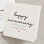 Cute Anniversary Card For Boyfriend, thumbnail 1 of 2