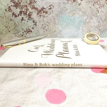 Personalised Wedding Planner Journal, 3 of 5