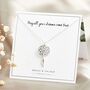Dream Catcher Sterling Silver Necklace On Gift Card, thumbnail 1 of 9