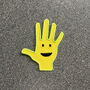 Yellow High Five Iron On Patch, thumbnail 1 of 6