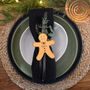 Personalised Gingerbread Man Table Name Place Settings, thumbnail 7 of 8