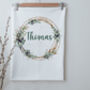 Olive Branch Personalized Baby Blanket, thumbnail 1 of 2