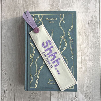 Personalised 'Shhh… I'm Reading' Bookmark, 6 of 11