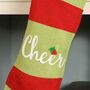 Personalised Knitted Jumper Stocking, thumbnail 7 of 8