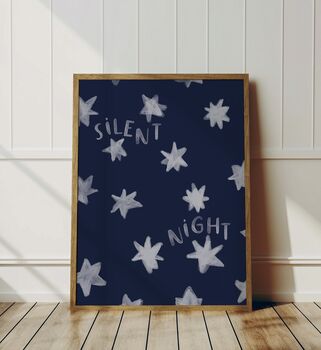 Silent Night Print, 2 of 3