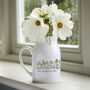 Personalised Family Birthday Birth Flower Ceramic Vase, thumbnail 1 of 7