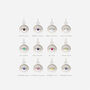 Birthstone Evil Eye Beaded Bracelet, thumbnail 3 of 6