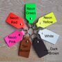 Personalised Leather Key Fob, thumbnail 6 of 9