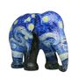 Starry Night Limited Hand Decorated Elephant Statue, thumbnail 2 of 10