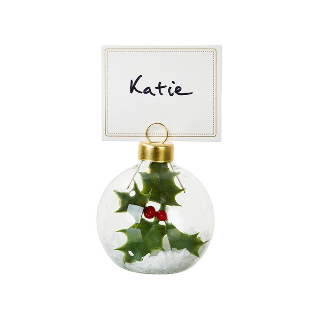 christmas bauble placecard holders by bunting barrow christmas bauble placecard holders by bunting barrow